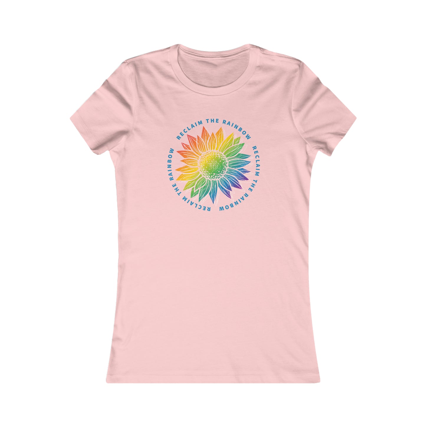 Reclaim The Rainbow T-Shirt For Take Back The Rainbow TShirt For Rainbow T Shirt For Spiritual Shirt For Sunflower Tee For Genesis 9:17 Shirt For Christian Shirt
