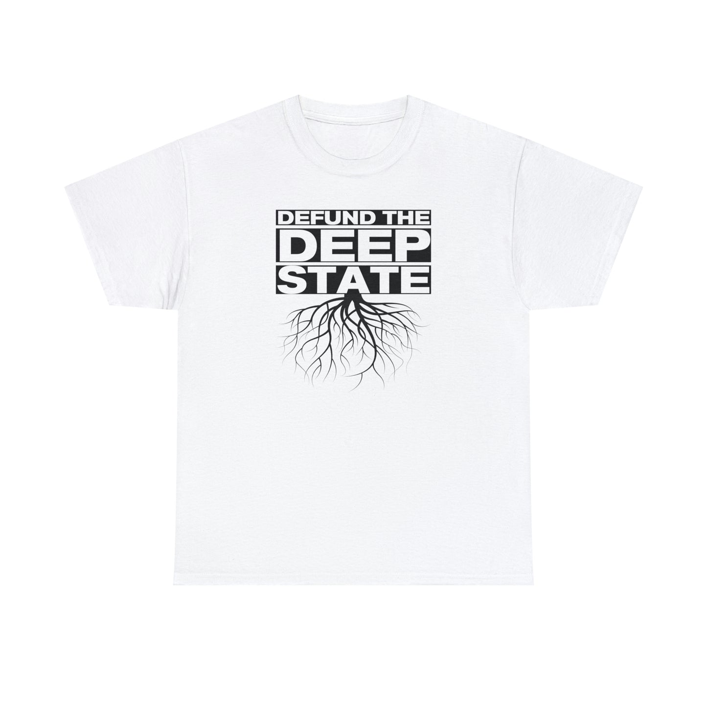Defund The Deep State T-Shirt Political TShirt For Conservative Shirt MAGA Shirt For Conservative Gift Drain The Swamp Shirt Conspiracy Tee