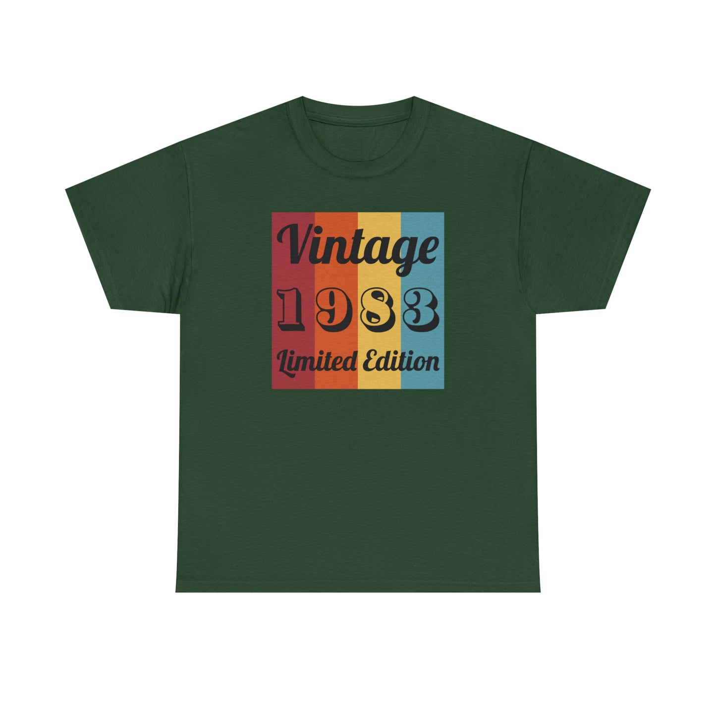 1983 T-Shirt For Vintage Limited Edition TShirt For Class Reunion Shirt For Birthday T Shirt For Birth Year Shirt For Graduation Year Shirt