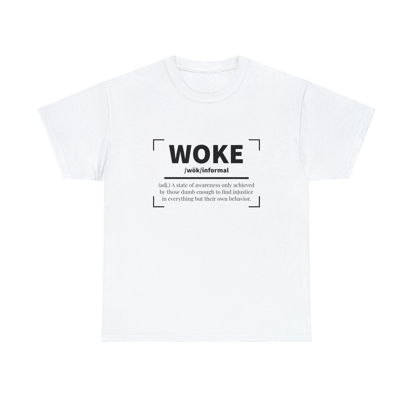 Woke Definition T-Shirt Anti Woke TShirt Conservative T Shirt Political Shirt Funny Political Shirt For Conservative Gift For Republican Tee
