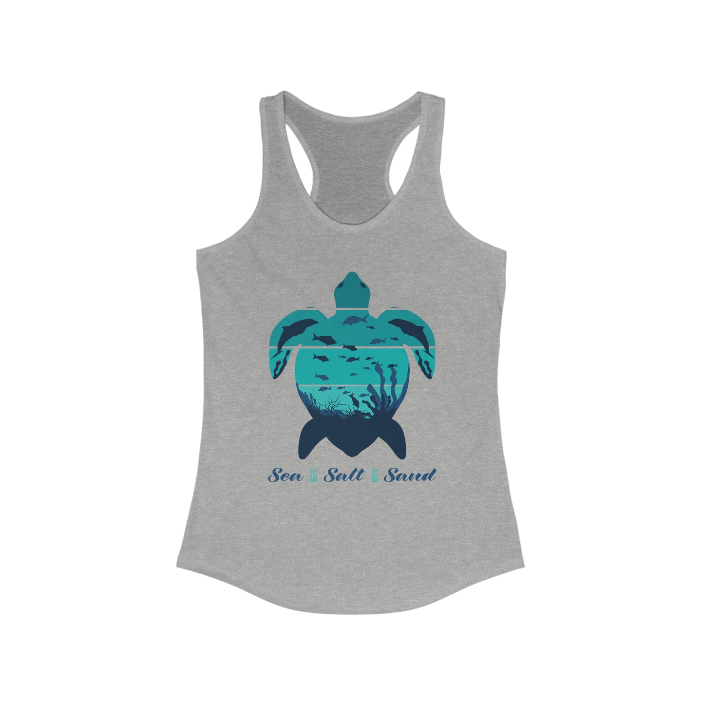 Sea Salt Sand Tank Top For Salt Life Tank Top For Beach Top For Sea Turtle Tank Top For Ocean Lovers Shirt For Summer Tank