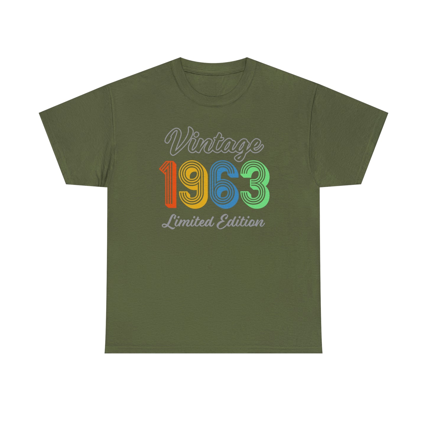 Vintage 1963 T-Shirt For Limited Edition TShirt For Class Reunion T Shirt For Birthday Shirt For Birthday Gift For Graduation TShirt