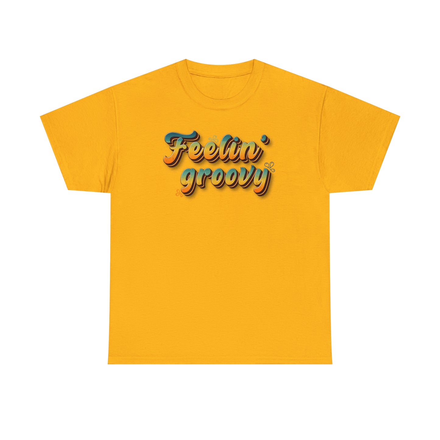 Groovy T-Shirt For Feeling Groovy Shirt For Seventies TShirt Retro 70's Vibe T Shirt For Retro Gift For Seventies Party Shirt Groovy Gift